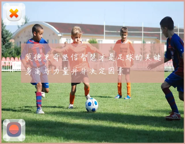 莫德里奇坚信智慧才是足球的关键身高与力量并非决定因素